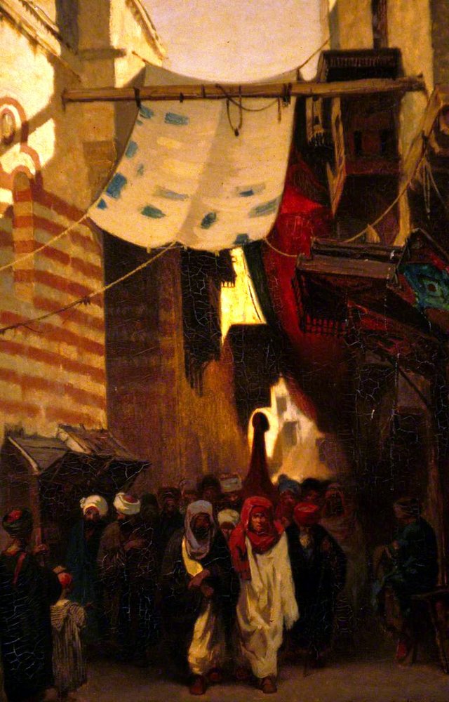 A Turkish Funeral by Alberto Pasini