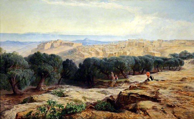 Bethlehem by Edward Lear