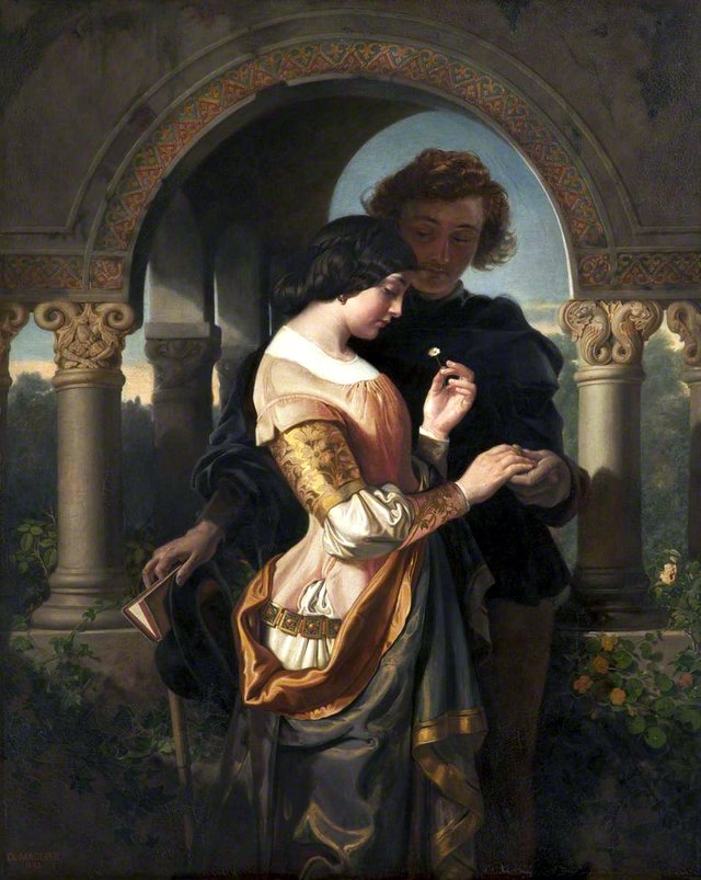 A Student by Daniel Maclise