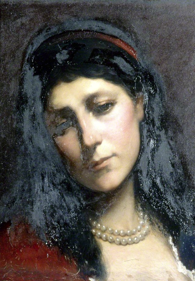 Study for the Head of Salome by Henri Regnault