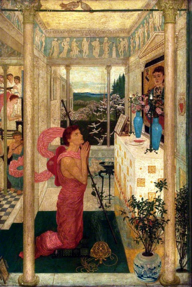 Love's Altar by Walter Crane