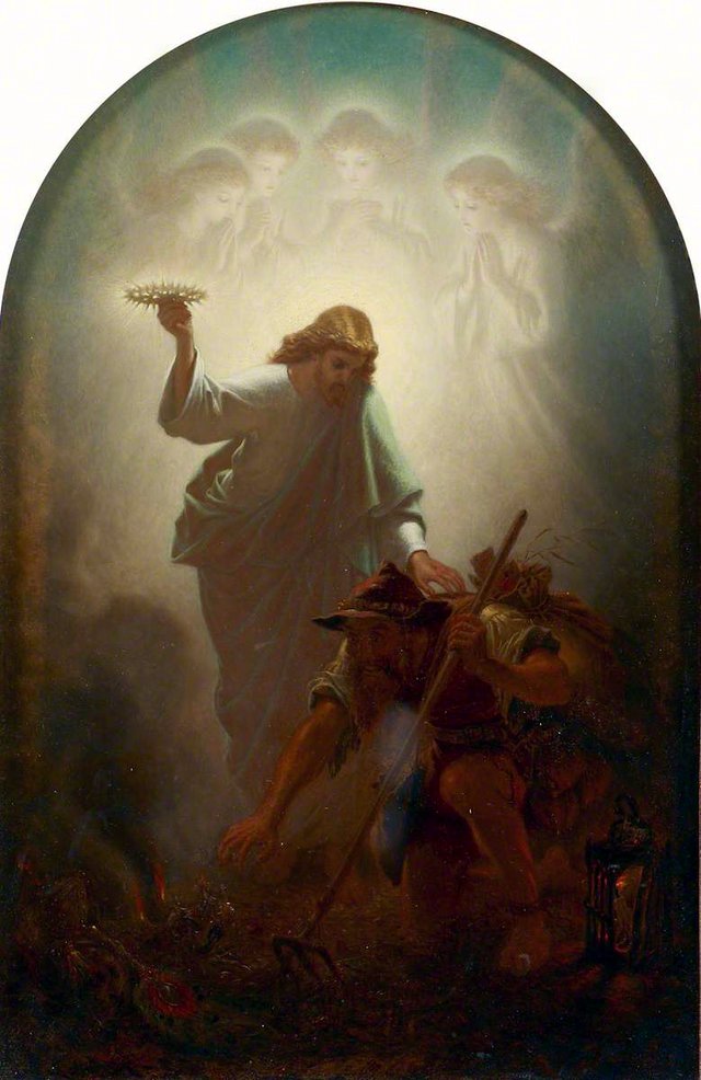 The Man with the Muck Rake (study) by Joseph Noel Paton