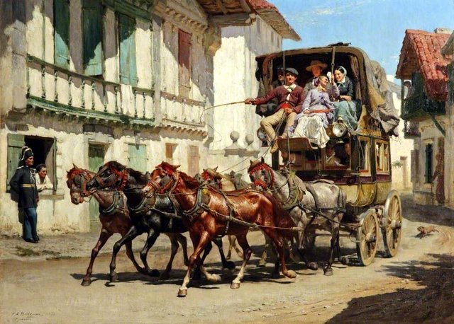 The Diligence by Frederick Arthur Bridgman