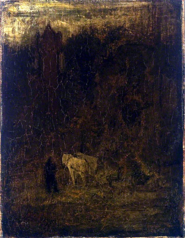 The Castle Ploughman by Matthijs Maris