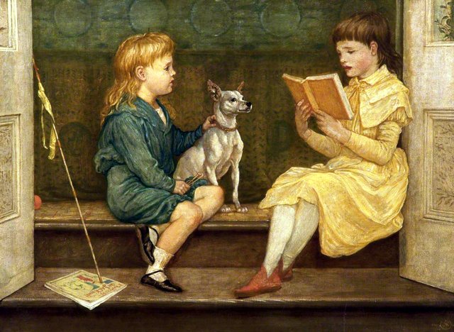 Beatrice and Lionel Crane by Walter Crane