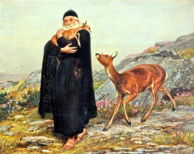 A Legend of Saint Patrick by Briton Rivière