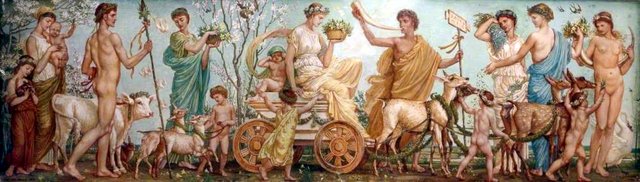 The Triumph of Spring by Walter Crane