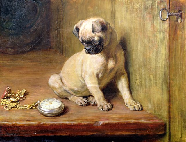Tick-Tick by Briton Rivière