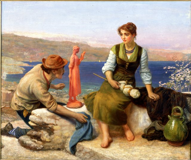 The Potter's Courtship by Arthur Hughes