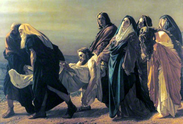 The Entombment by Antonio Ciseri