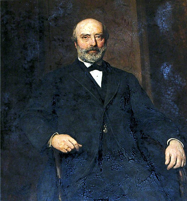 John D. Allcroft, Treasurer of Christ's Hospital (1873–1891) by Hubert von Herkomer