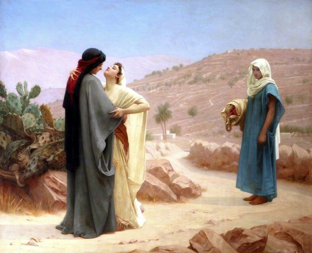Ruth and Naomi by Philip Hermogenes Calderon