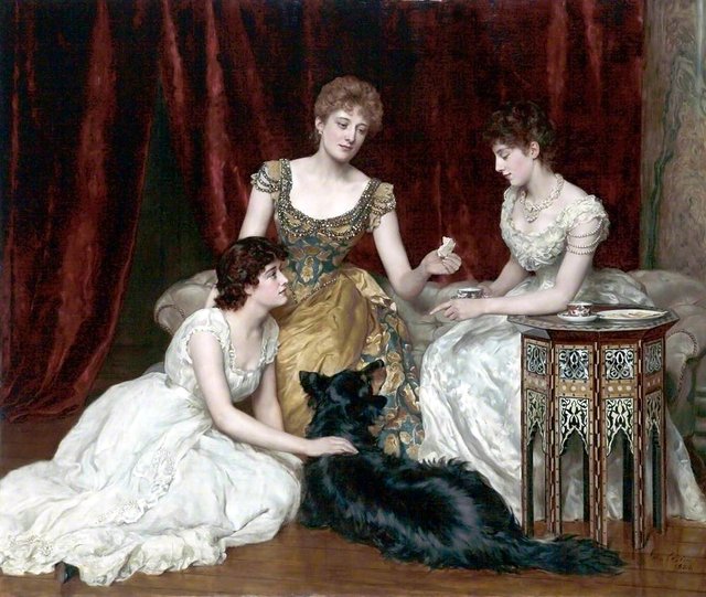 The Three Daughters of William Reed by John Collier