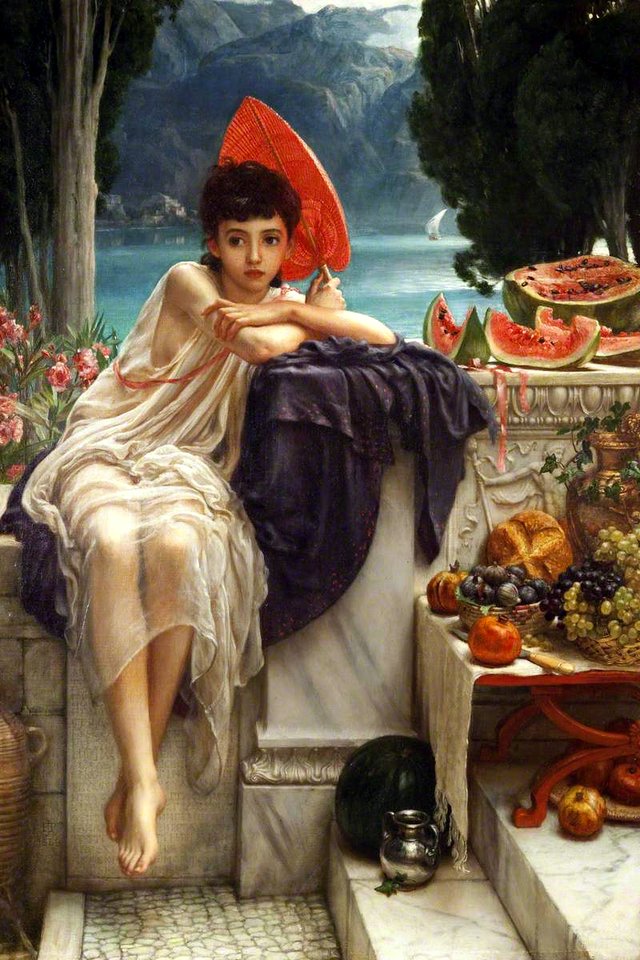 On the Temple Steps by Edward Poynter