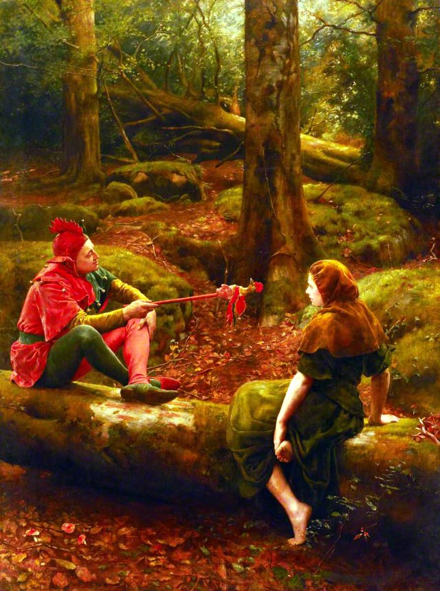 Touchstone and Audrey by John Collier