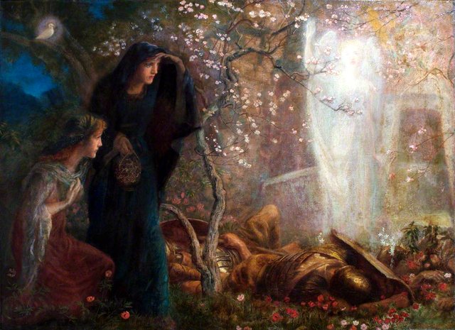 The First Easter by Arthur Hughes