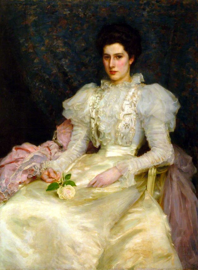 Miss Muriel Lubbock by Henry Scott Tuke