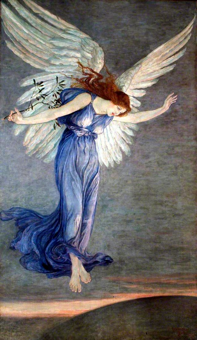 The Angel of Peace by Walter Crane