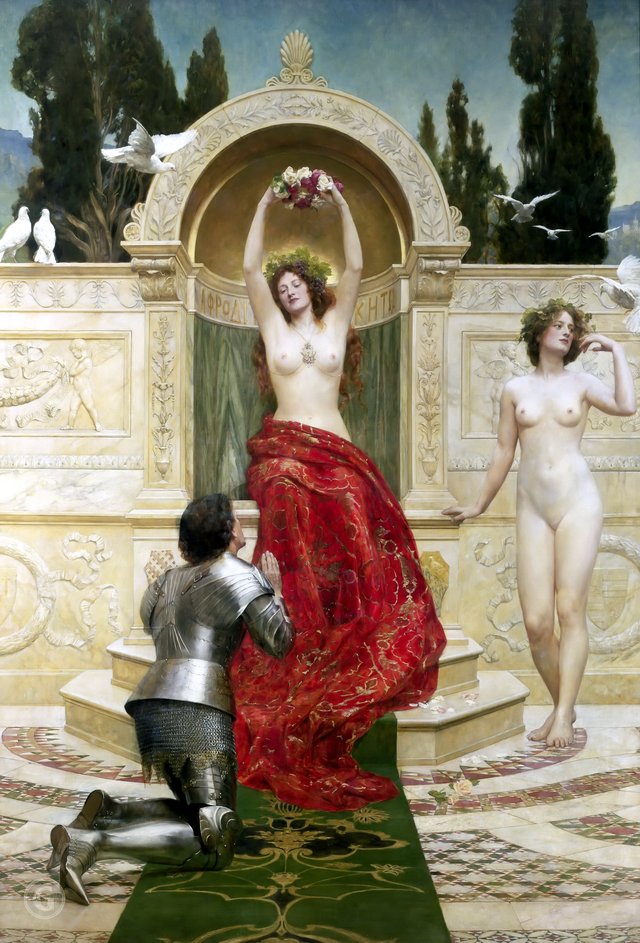 In the Venusberg by John Collier