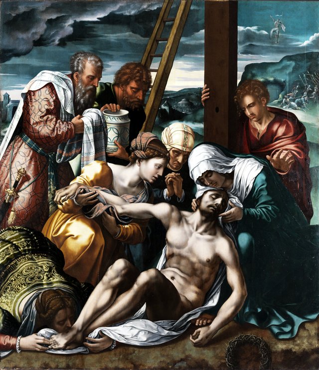 The lamentation over the dead Christ by Marcus Gheeraerts the Elder