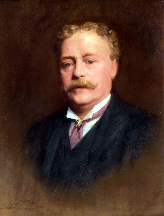 Henry Woods (1846–1921), RA by Luke Fildes