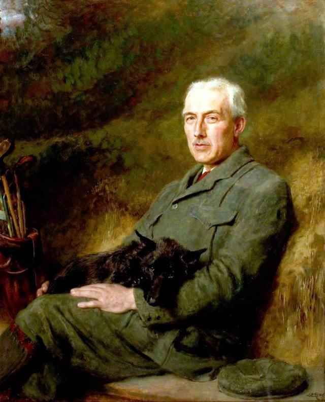 Portrait of Dr Frank Clowes by Briton Rivière