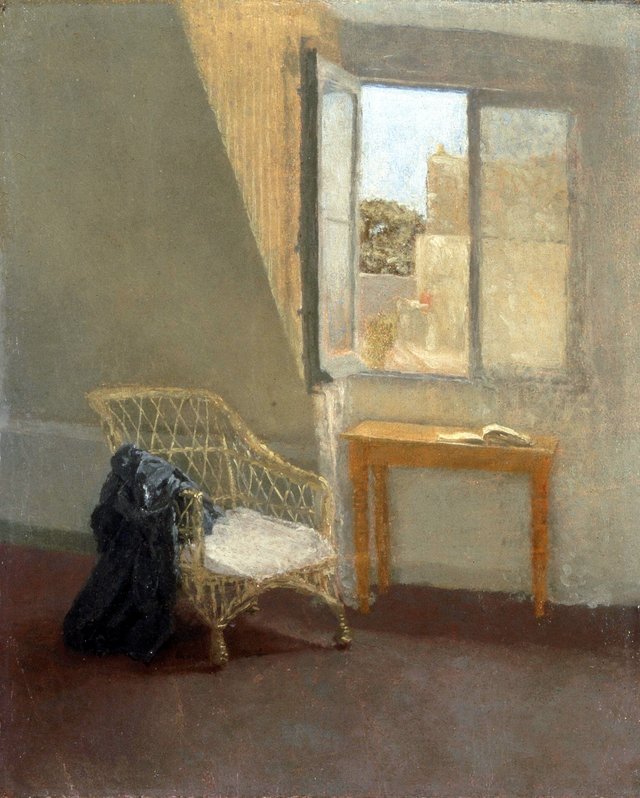 A Corner of the Artist's Room in Paris by Gwen John