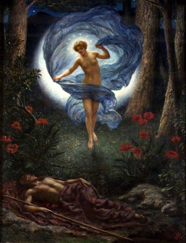 The Vision of Endymion by Edward Poynter