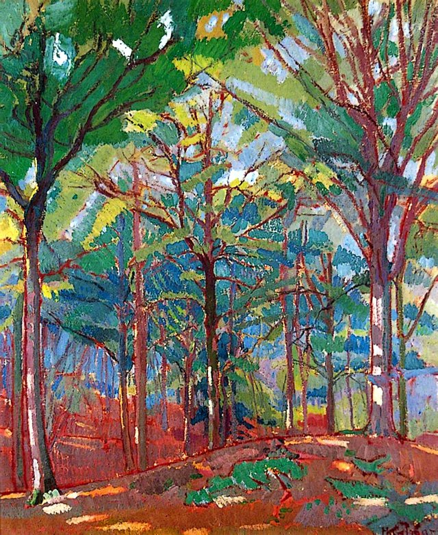 Beechwood, Gloucestershire by Harold Gilman