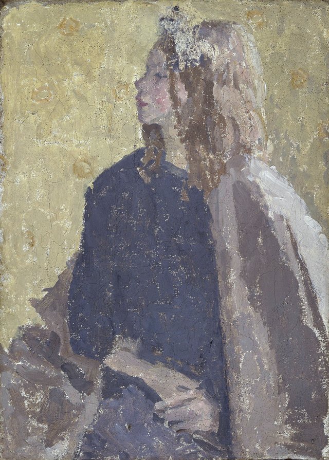 Girl in Profile by Gwen John