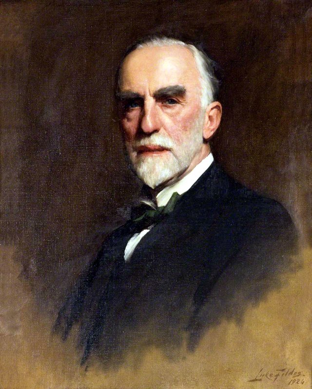 Sir William Goscombe John (1860–1952) by Luke Fildes
