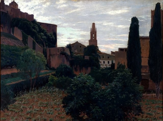 Rusiñol. Girona by Santiago Rusiñol i Prats