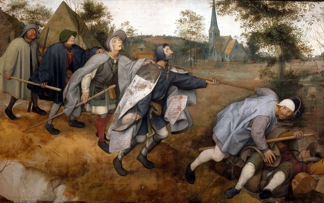 The Blind Leading the Blind by Pieter Brueghel the Elder