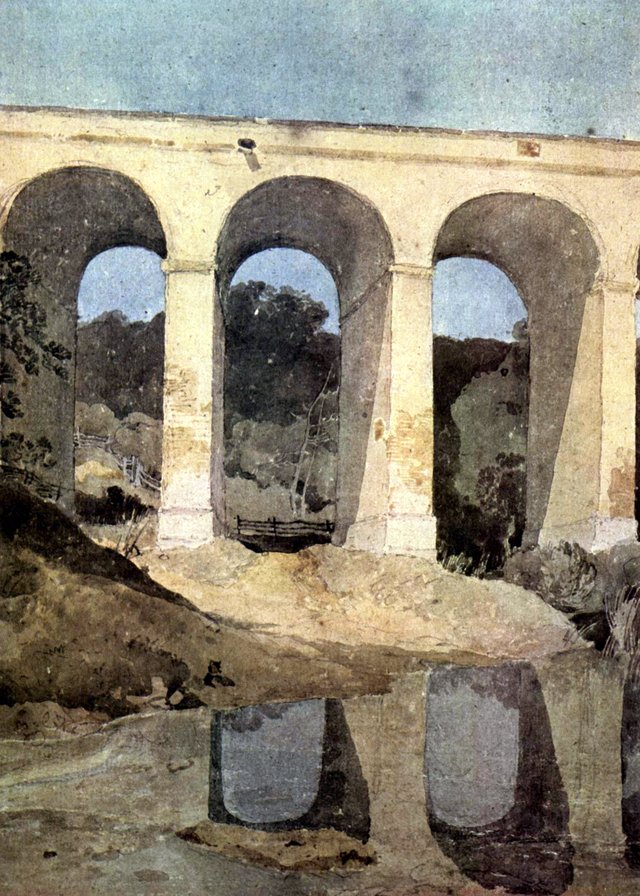 Crambe Beck Bridge, near Kirkham, Yorkshire by John Sell Cotman