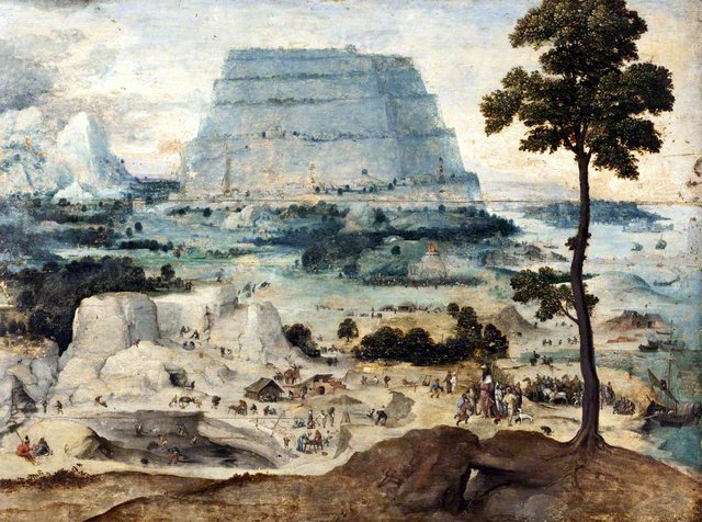 Building the Tower of Babel by Joachim Patinir