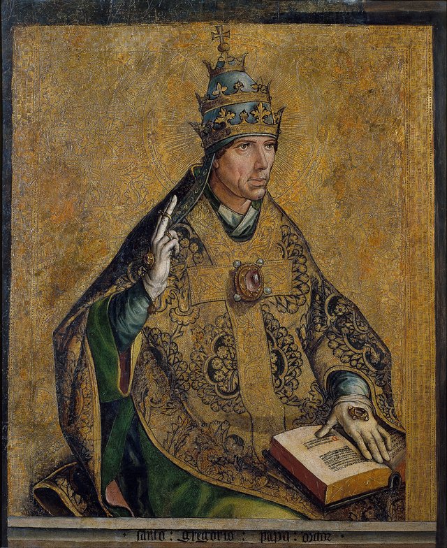 Saint Gregory the Pope by Pedro Berruguete