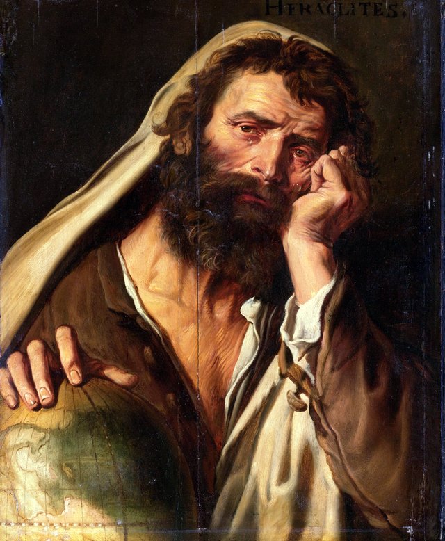 Heraclitus by Abraham Janssens I