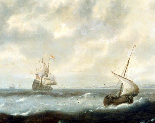 Shipping off a Coast by Jan Porcellis