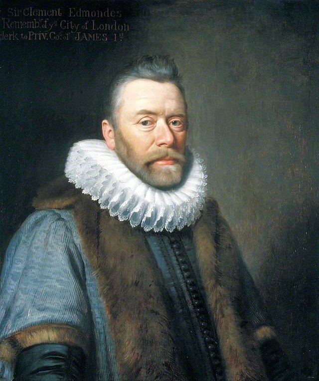 Sir Clement Edmondes (1567/1568?–1622), Government Official by Daniël Mijtens
