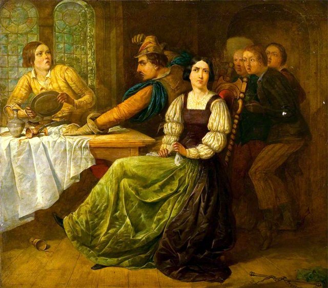 'The Taming of the Shrew' (from the play by William Shakespeare) by Augustus Egg