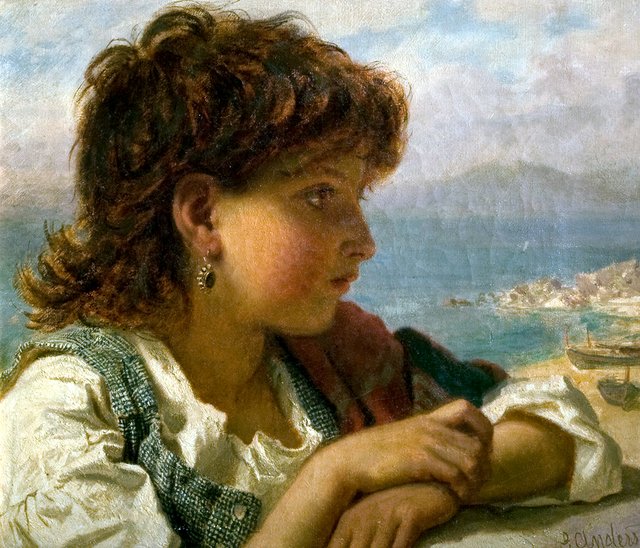 A Neapolitan Child by Sophie Gengembre Anderson