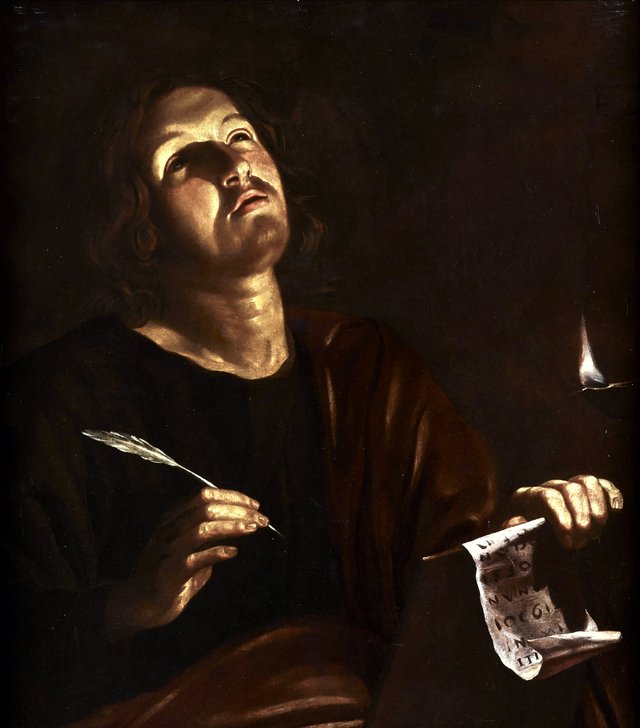 The poet of St John by Jan Cossiers