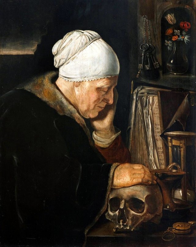 Scholar in his Studio by Philips Koninck