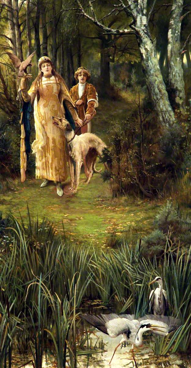 Hawking by Laura Theresa Alma-Tadema