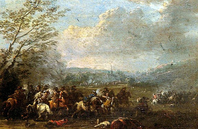 Battle Scene, Cavalry Skirmish by Karel Breydel