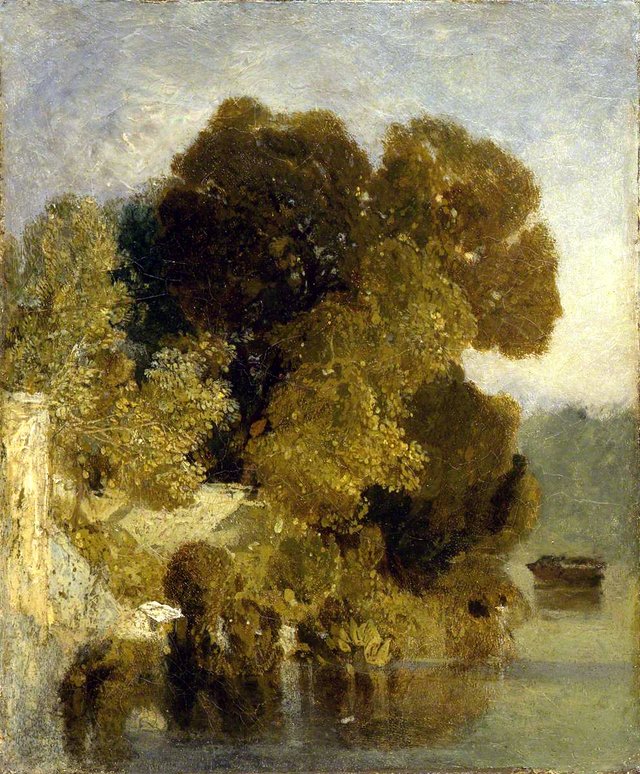 The Silent Stream, Normandy, France by John Sell Cotman