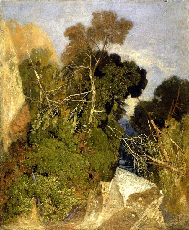 Silver Birches by John Sell Cotman