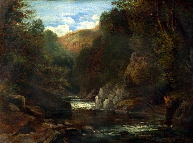 Dell Scene near Betws-y-Coed by David Cox
