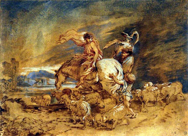 A Patriarchal Journey by Giovanni Benedetto Castiglione