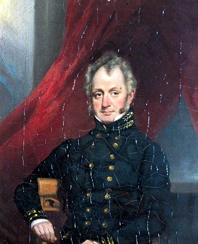 Captain Charles Shea (d.1866) by George Chinnery